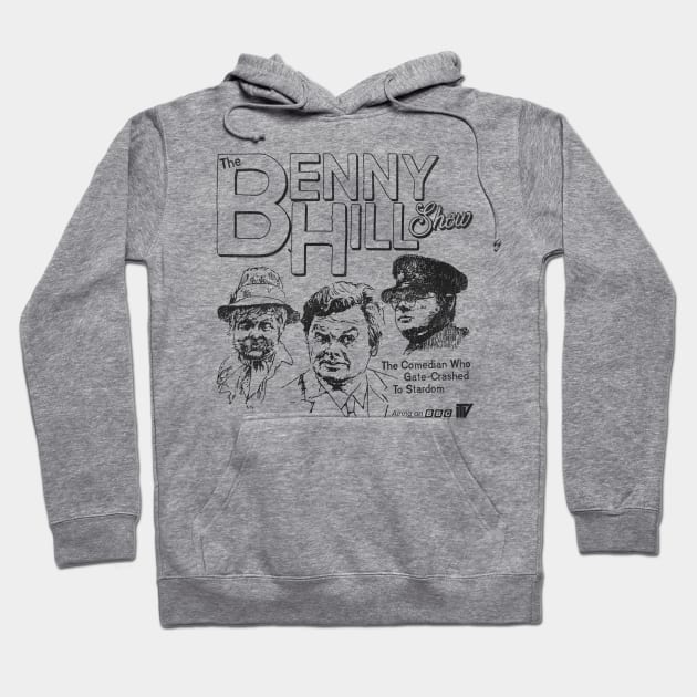 The Benny Hill Show Hoodie by darklordpug